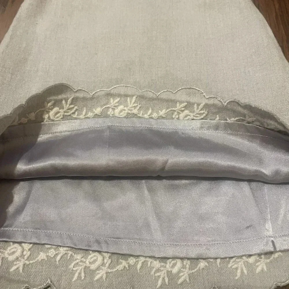 Janie & Jack Light Gray Denim Dress - Picture 5 of 5